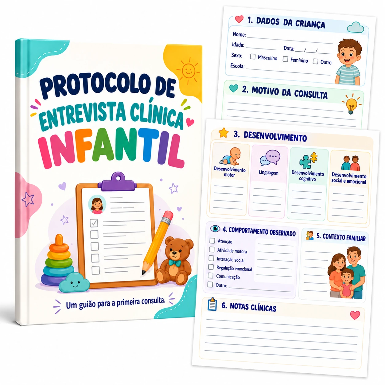 Protocolo de entrevista clínica para crianças