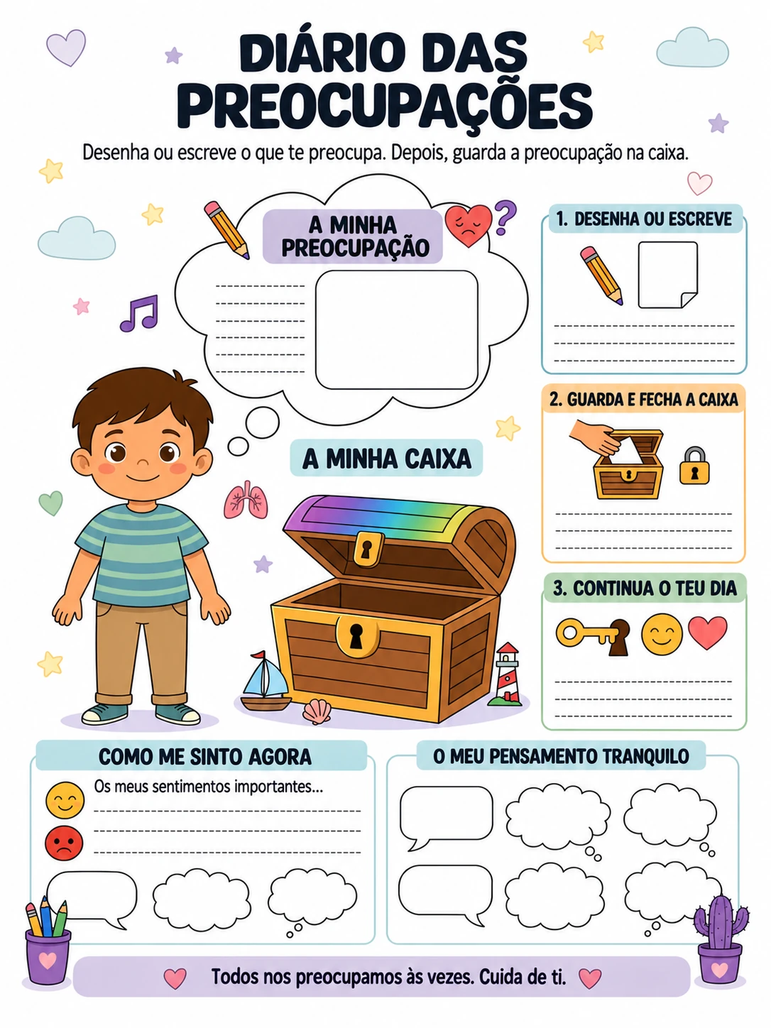 Diário das preocupações